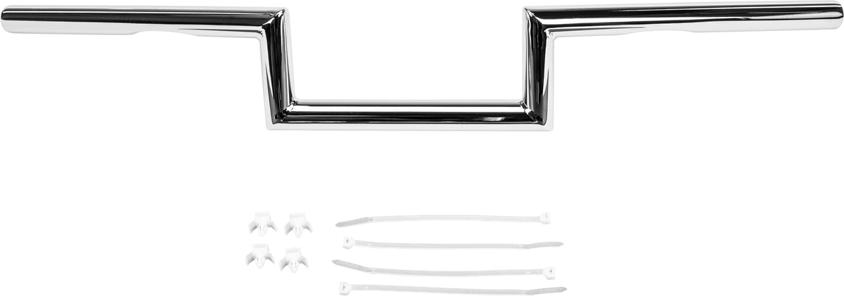 1" Z-Bar Dimpled 4" Chrome - 820-1206 - HardDrive