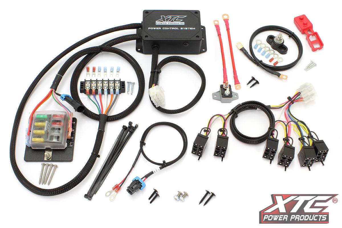 Plug N Play Power Control 6 Switch Not Included Pol - 630-0169 - XTC POWER PRODUCTS