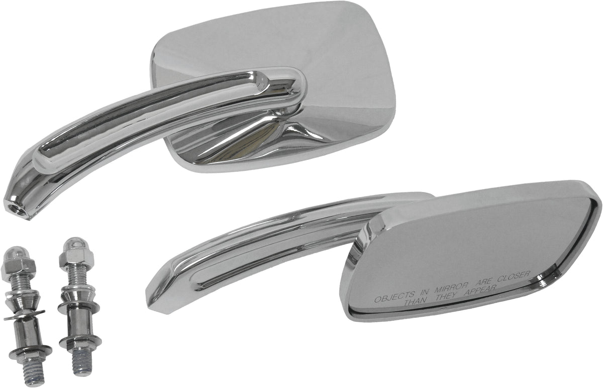Mirrors Chrome Rectangle Chrome - 820-56002 - HardDrive