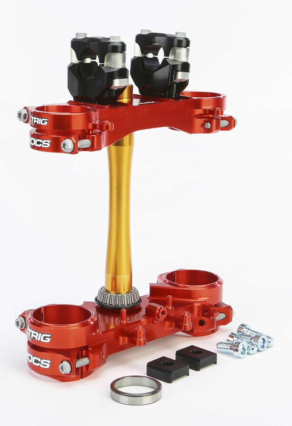 Xtrig Rocs Tech Clamps Red Hon 22mm - 138-20102 - XTRIG