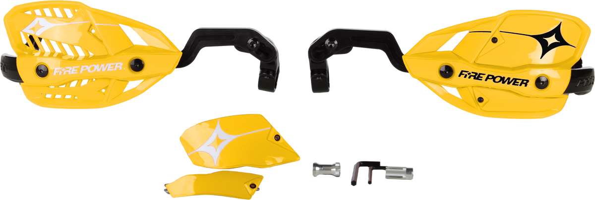 1 1/8" Closed Handguard Yellow - 18-61284 - Fire Power