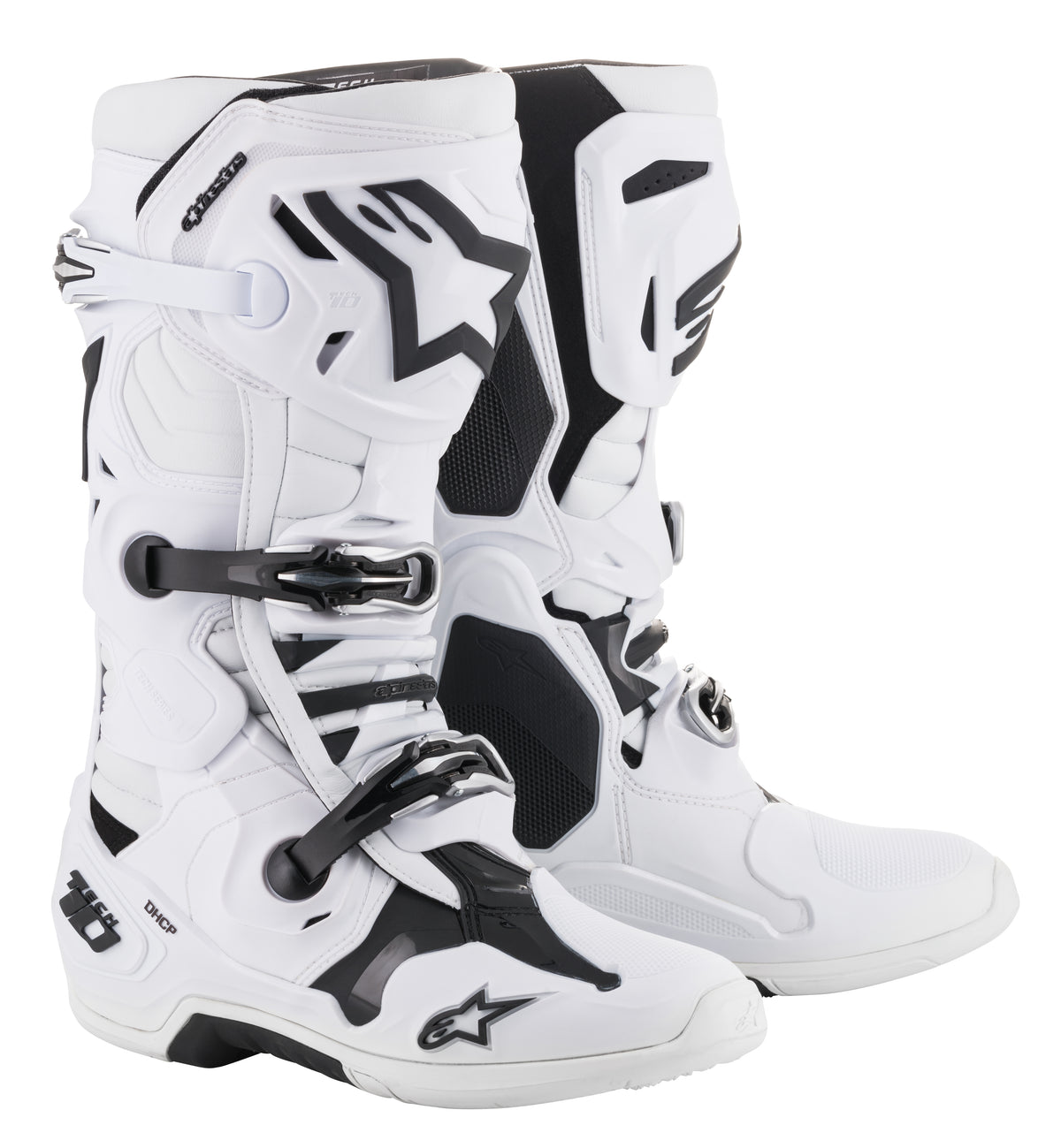 Tech 10 Boots White Size 13 - 482-01113 - alpine star