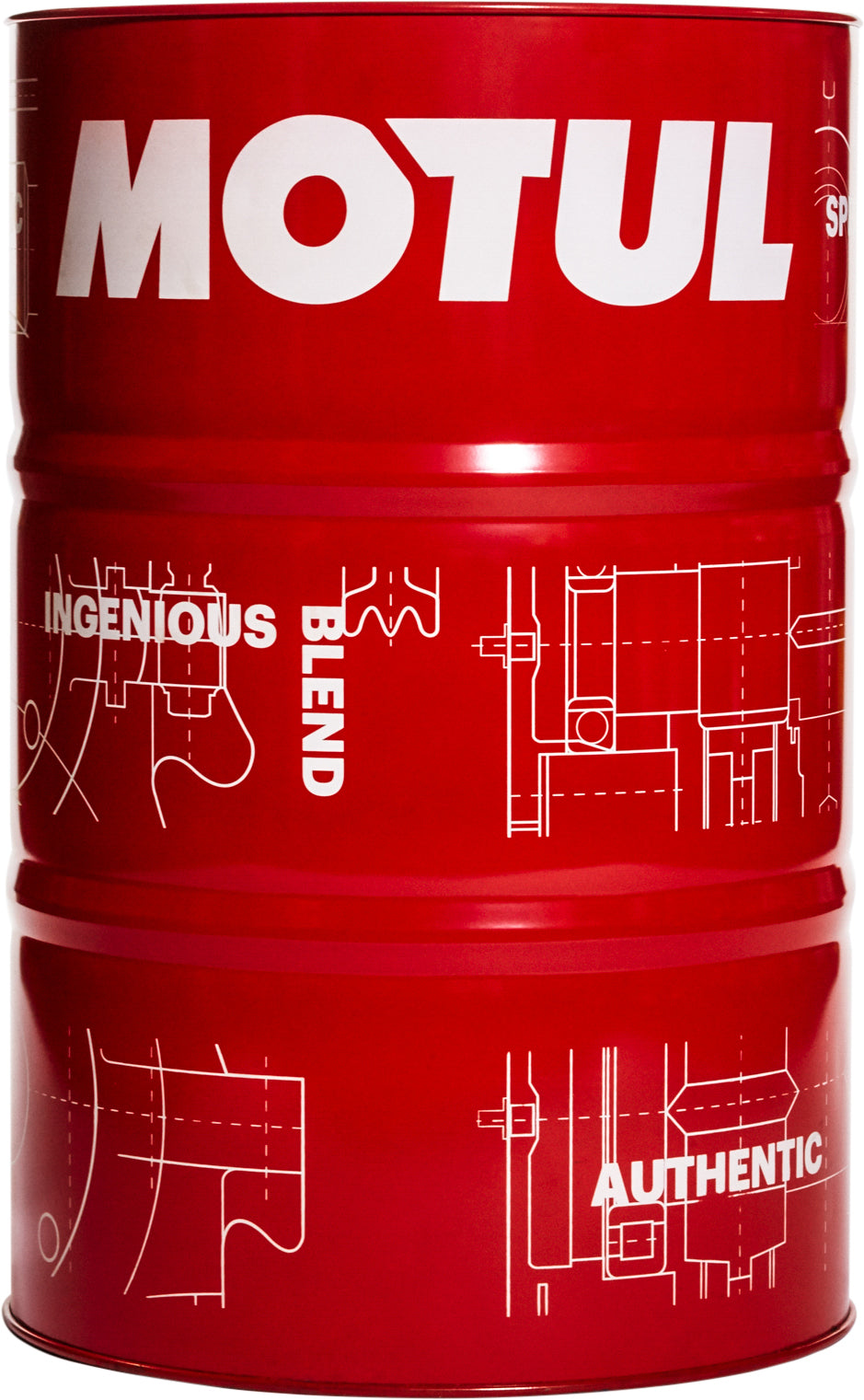 7100 Synthetic Motor Oil 4t 10w50 208l Drum - 82-20575 - Motul