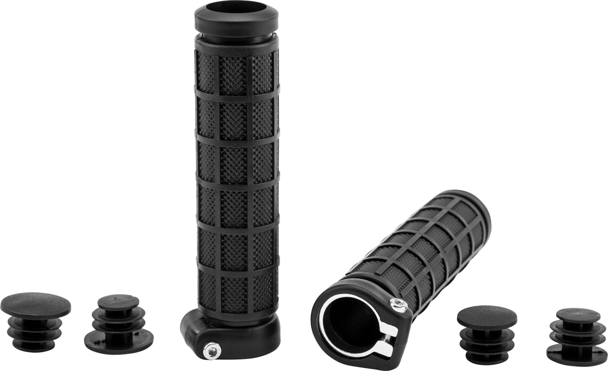 Grip-Lock Grips Black/Black - 24-1271 - Fire Power