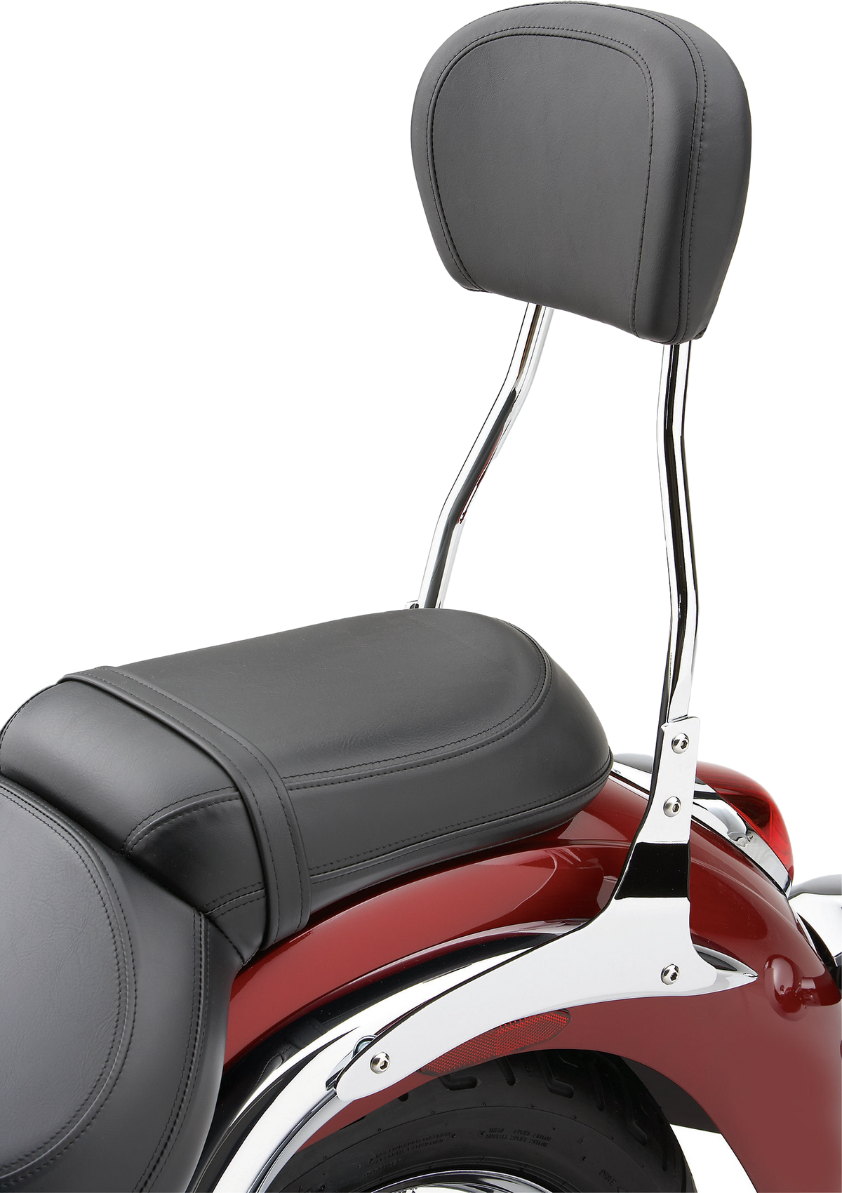 Std Round Sissy Bar W/Pad Chrome Vtx1300c 04-06/1800cf - 82-97503 - Cobra