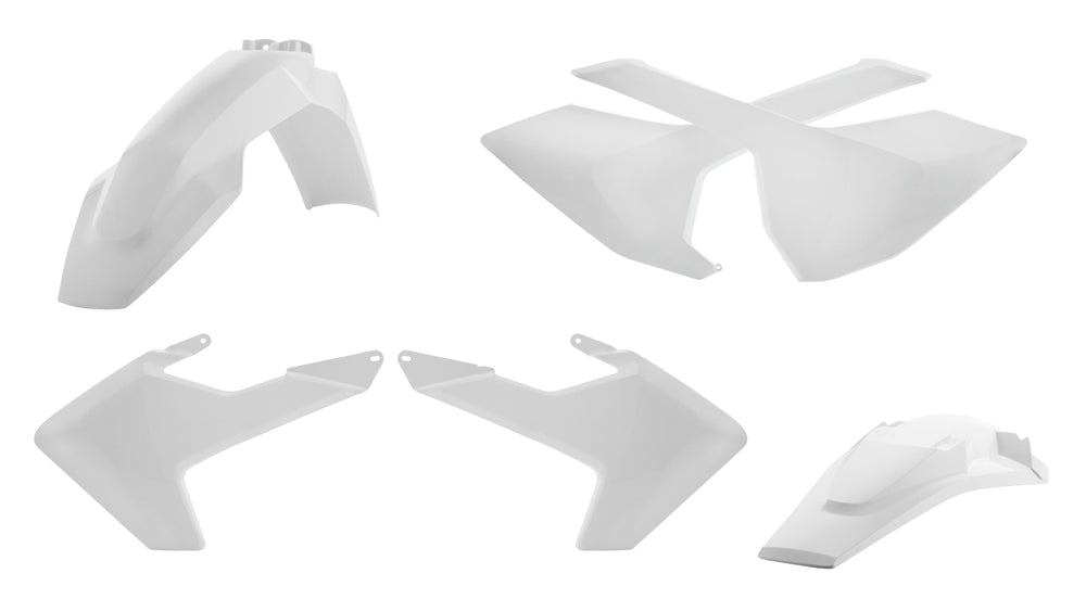Full Plastic Kit White - 24626-10002 - Acerbis