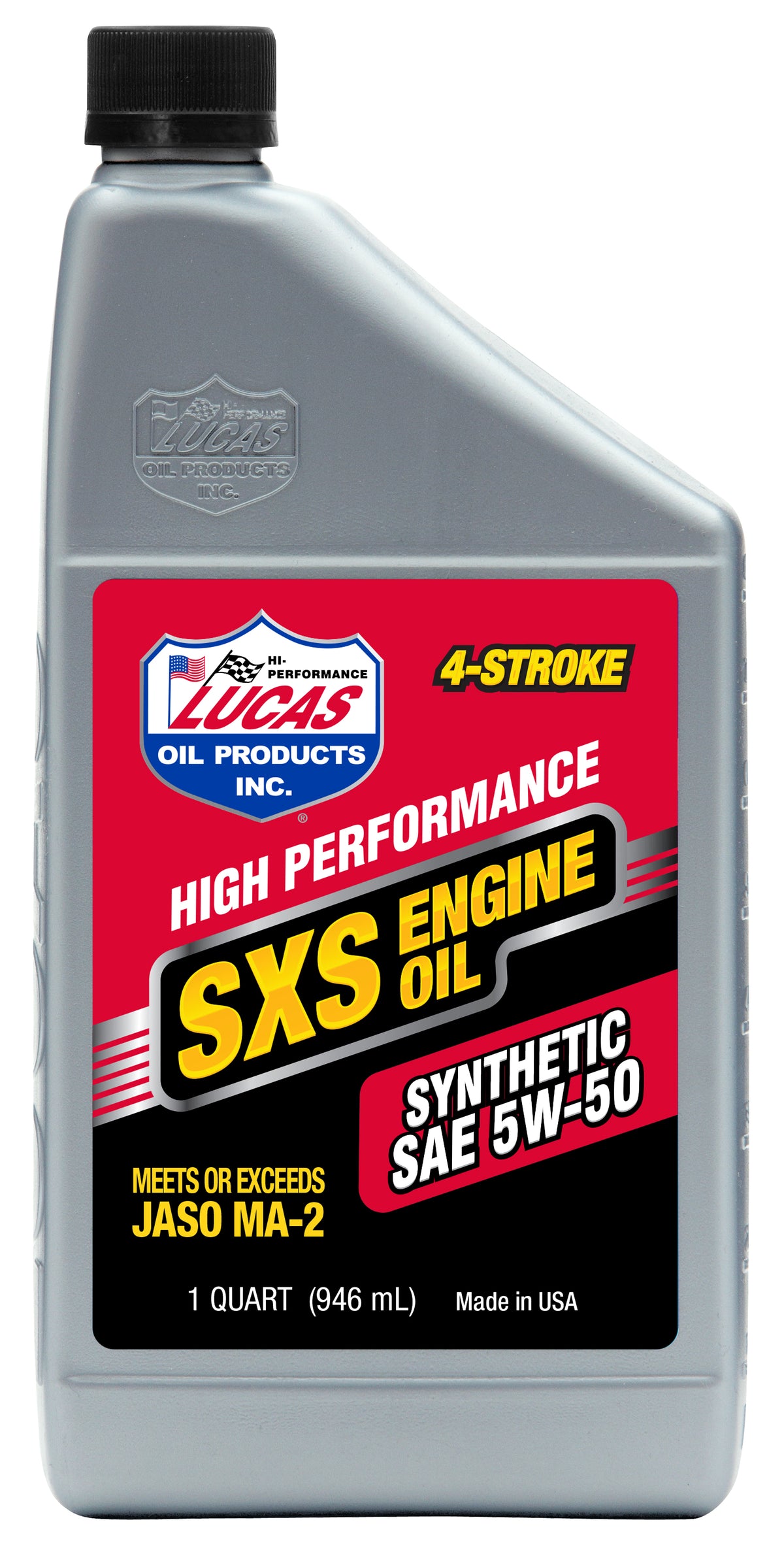Sxs Synthetic Oil 5w50 4t 1 Qt (6/Case  Sold Ea) - 58-54021 - LUCAS