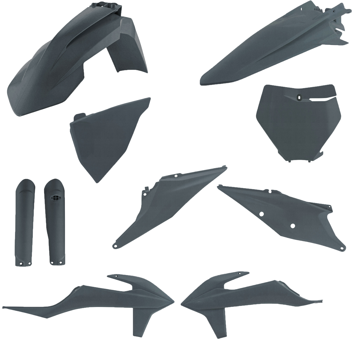 Full Plastic Kit Ktm Grey Metallic - 27264-97297 - Acerbis