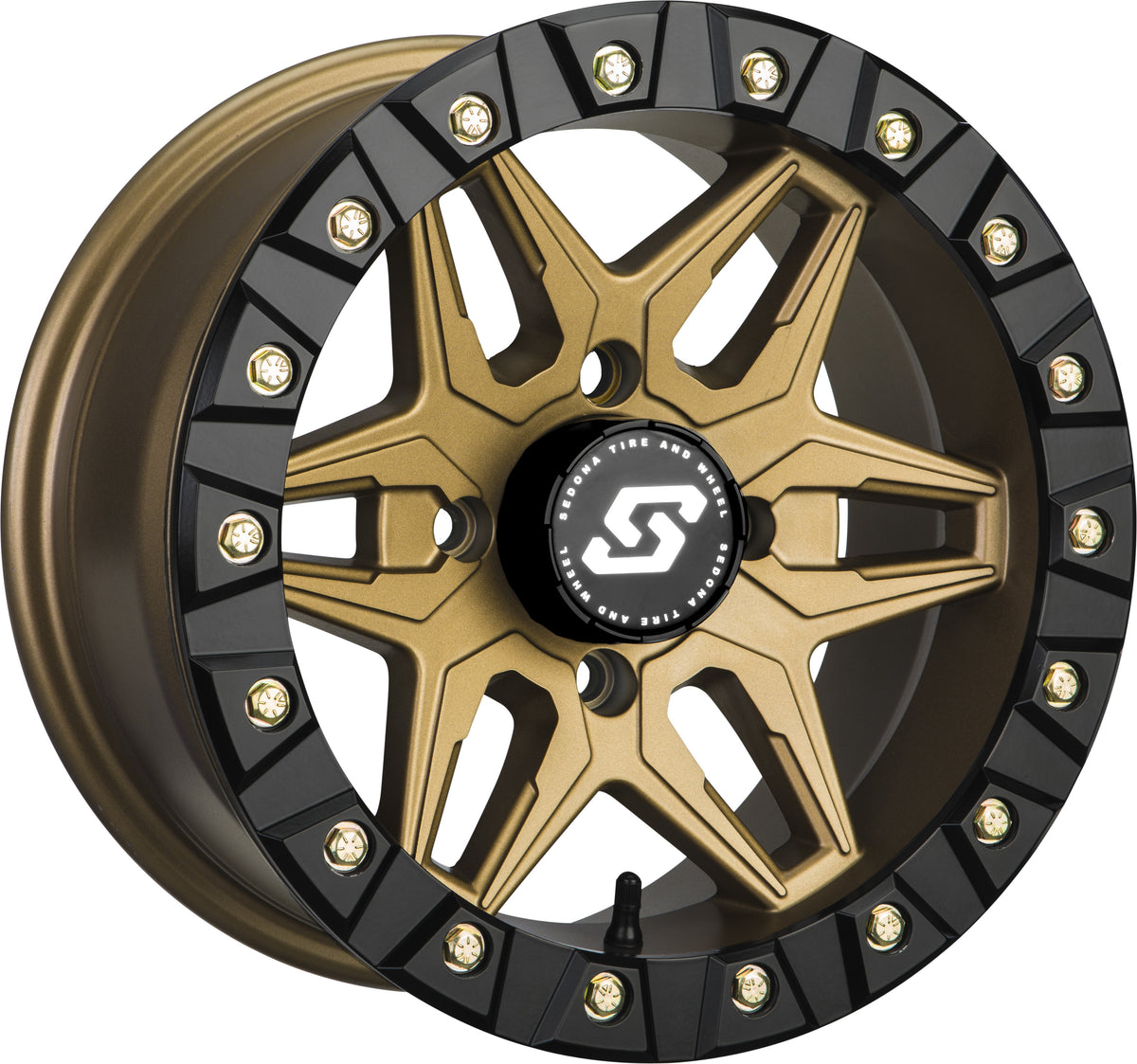 Split 6 Bdlk Wheel 15x6 4/137 5+1 (+38mm) Bronze - 570-1352 - Sedona