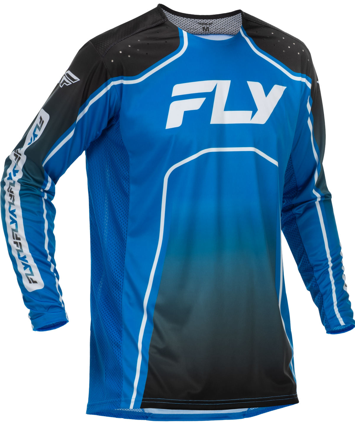 Youth Rayce Bicycle Jersey Blue/Black/White Ym - 379-051YM - Fly Racing
