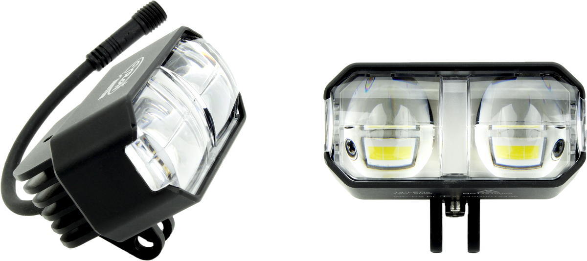 Aux Driving Lights Kit 1.25" Bar Mnt. White/Amber Pr - 227-0072 - Cyron Lighting