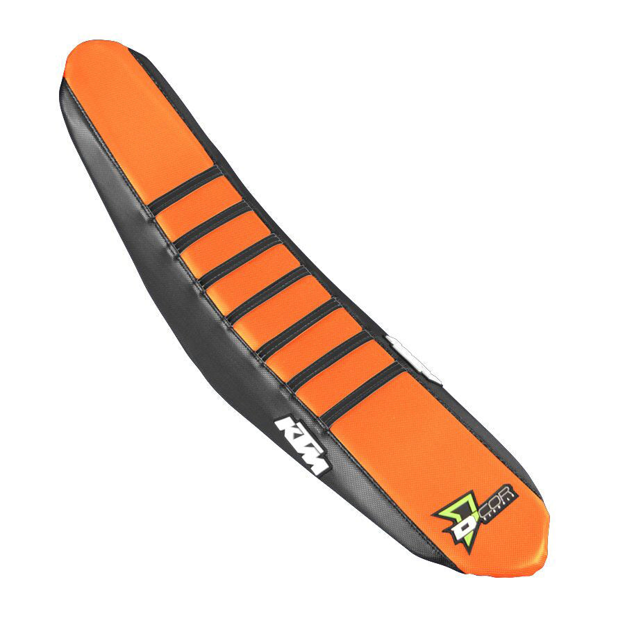 Seat Cover Black/Orange - 862-30215 - DCOR