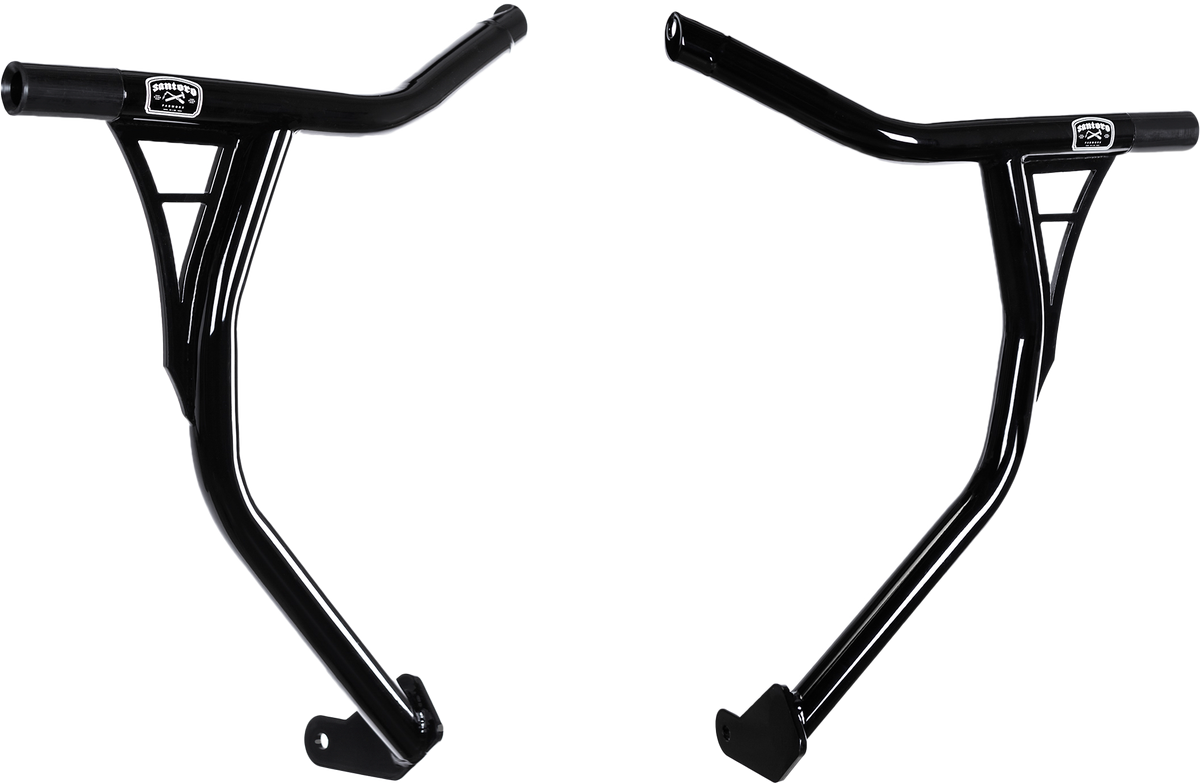 Nyd Engine Crash Bar Black Indian Challenger - 750-03200 - SANTORO FABWORX