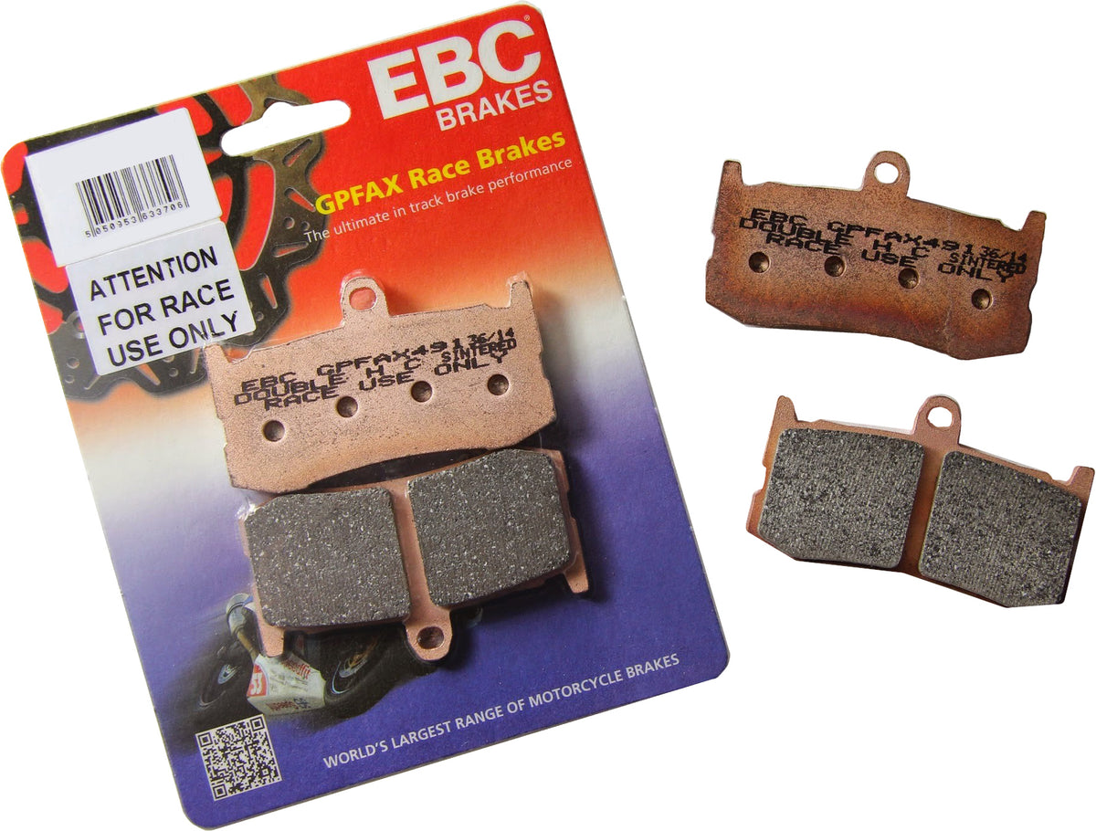 Gpfax Brake Pads Race Only - 15-442/4GP - EBC Motorcycle Brakes