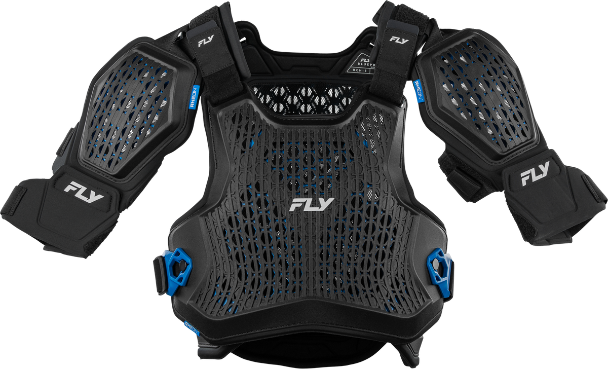 Blueprint Rch-3 Chest Protector Black Sm/Md - 36-6004S - Fly Racing