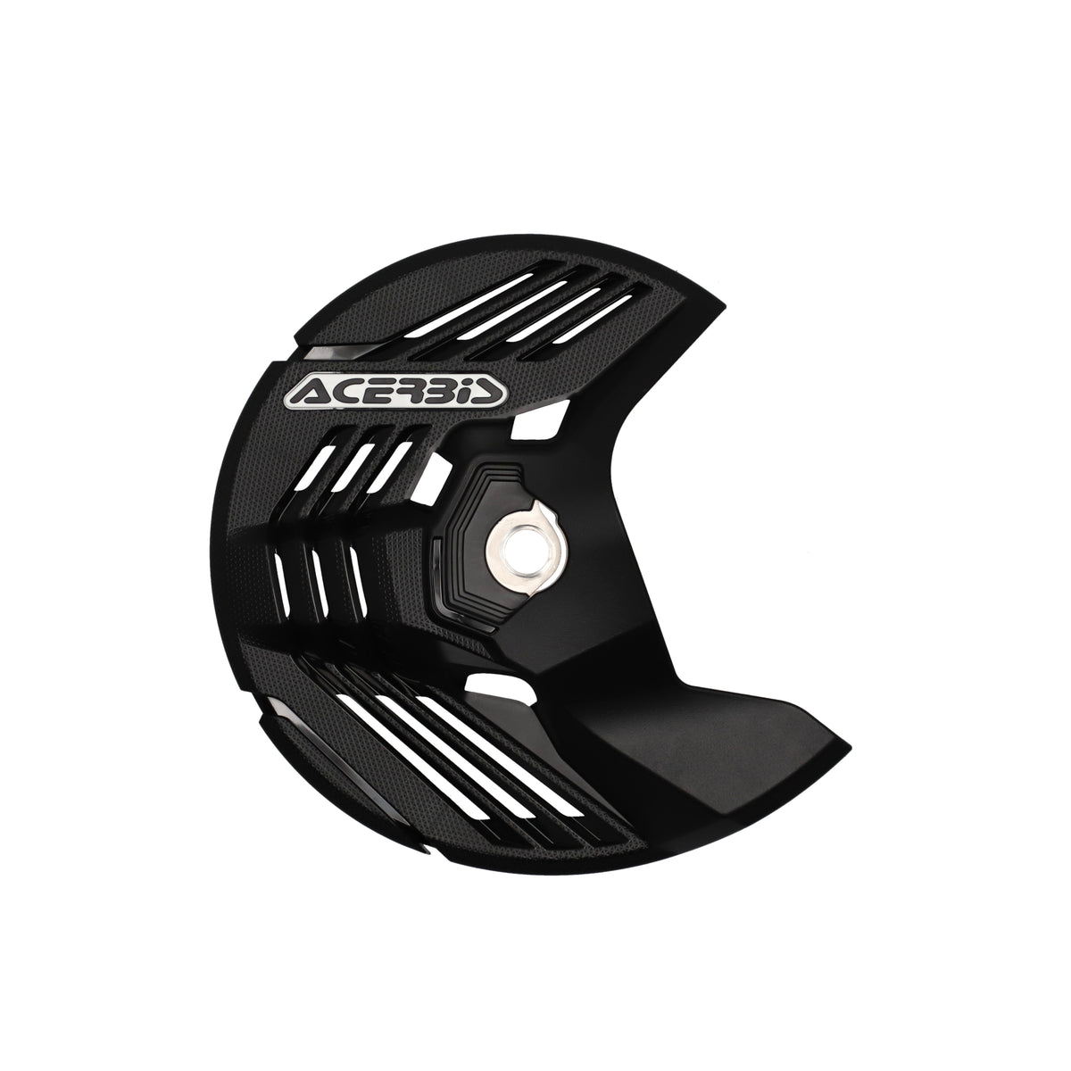 Linear Front Disc Cover Hon/Kaw/Sher/Yam Blk - 29850-50001 - Acerbis