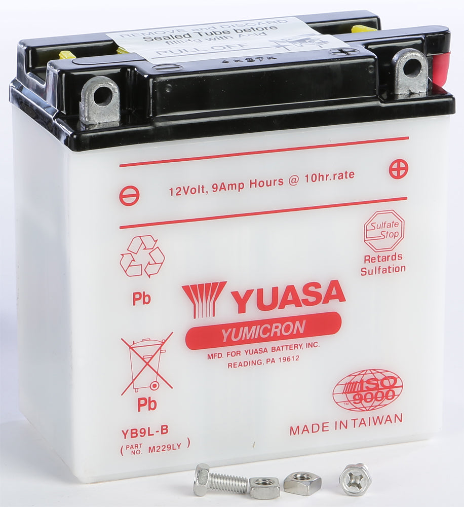 Battery Yb9l-B Conventional - 49-1833 - Yuasa