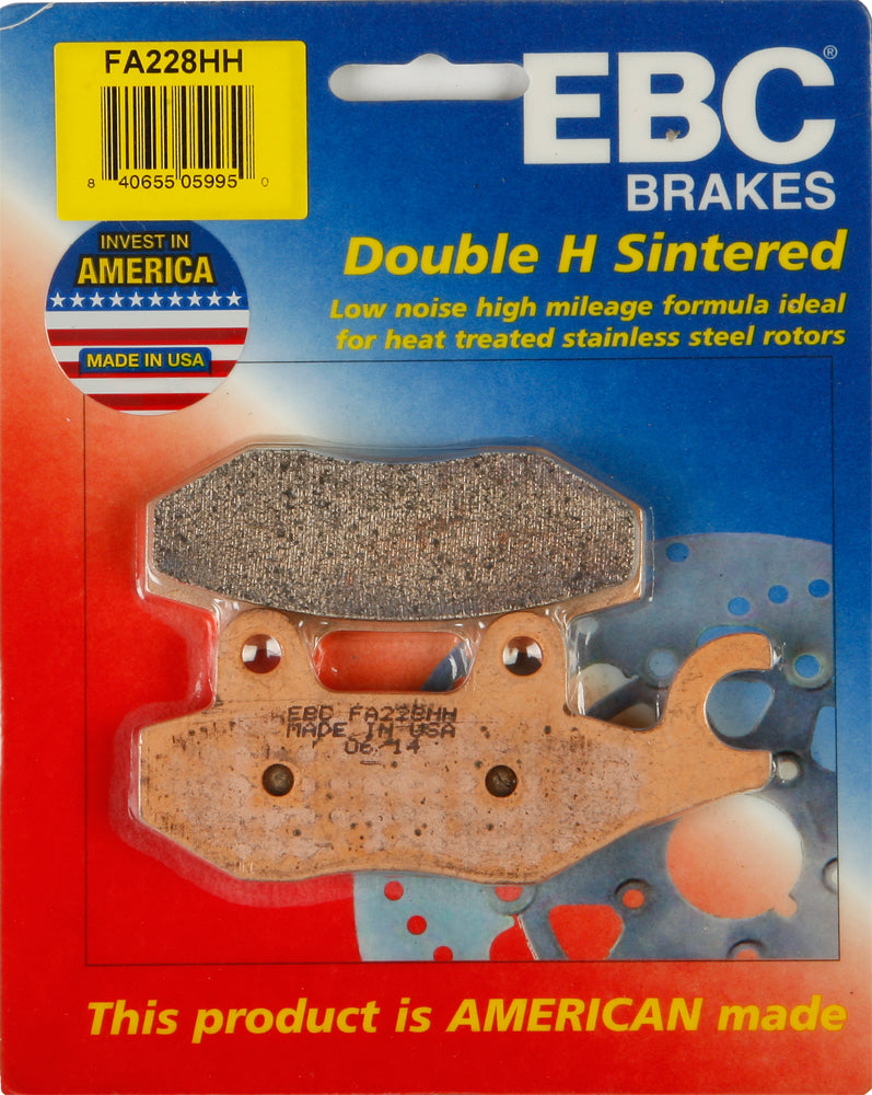 Brake Pads - 15-228H - EBC Motorcycle Brakes