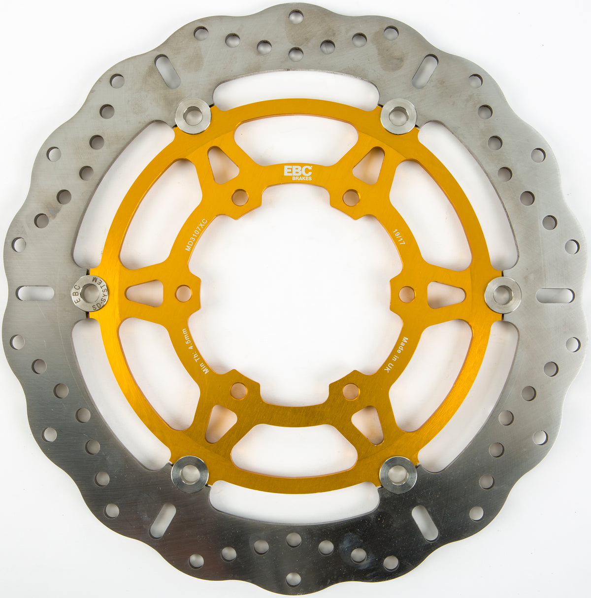 Contour Street Rotor - 155-3107XC - EBC Motorcycle Brakes