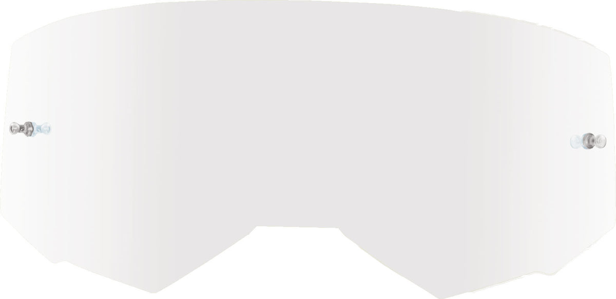 Single Lens W/Post Adult Clear - 37-5421 - Fly Racing