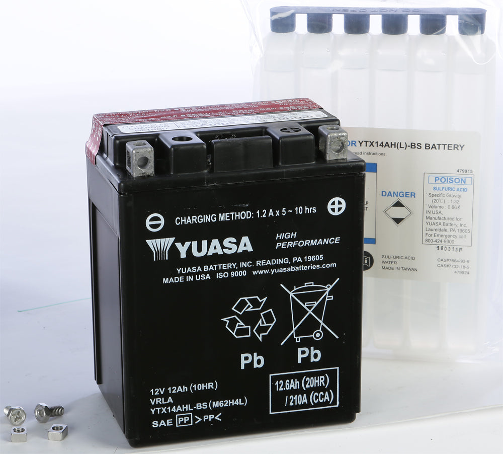 Battery Ytx14ahl-Bs Maintenance Free - 49-1963 - Yuasa