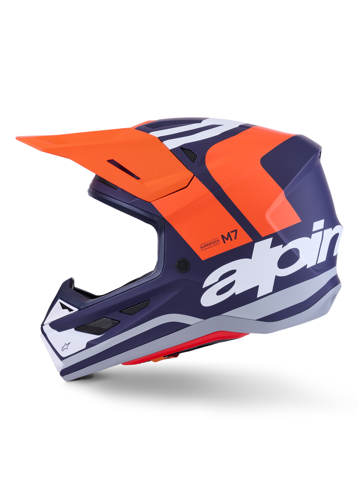 Sm7 Core Helmet Orng/Blue Matt 2x - 482-001882X - alpine star