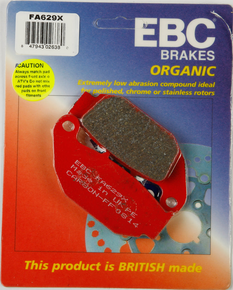Brake Pads Fa629x Carbon X Series - 15-629X - EBC Motorcycle Brakes