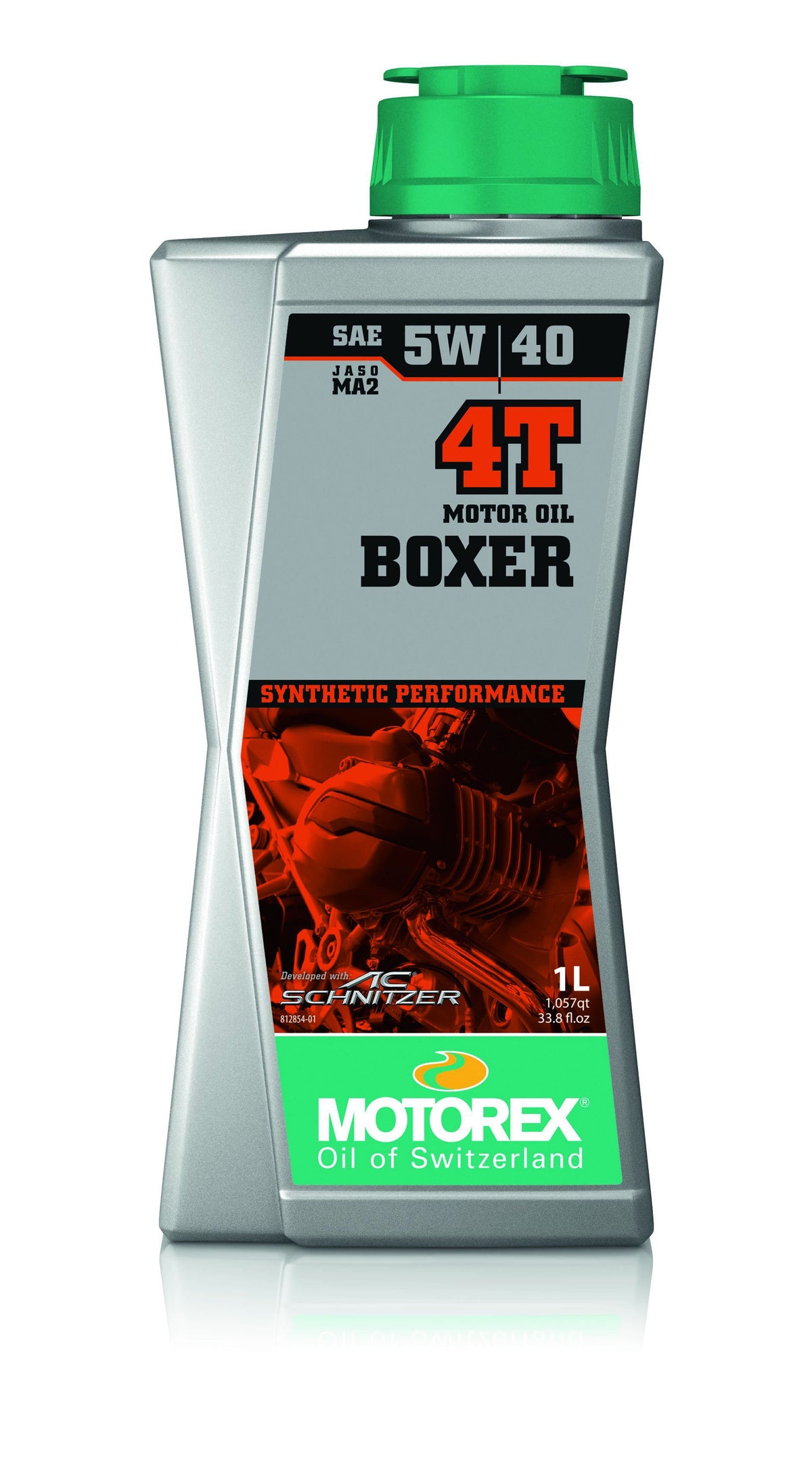 Boxer Oil 5w40 4t 1l (10/Case  Sold Ea) - 580-1240 - Motorex