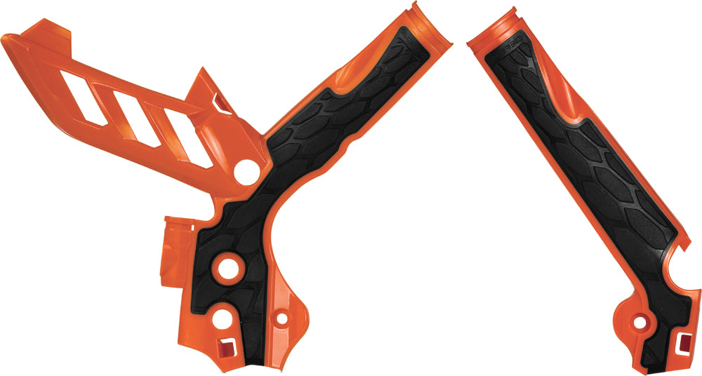 X-Grip Frame Guard Orange/Black - 23742-51008 - Acerbis