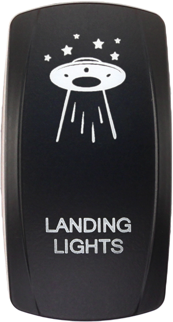 Dash Switch Rocker Face Landing Lights - 630-1060 - XTC POWER PRODUCTS