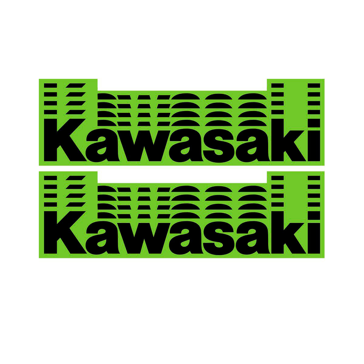 6" Kawasaki Decal 10 Pk - 862-4020107 - DCOR
