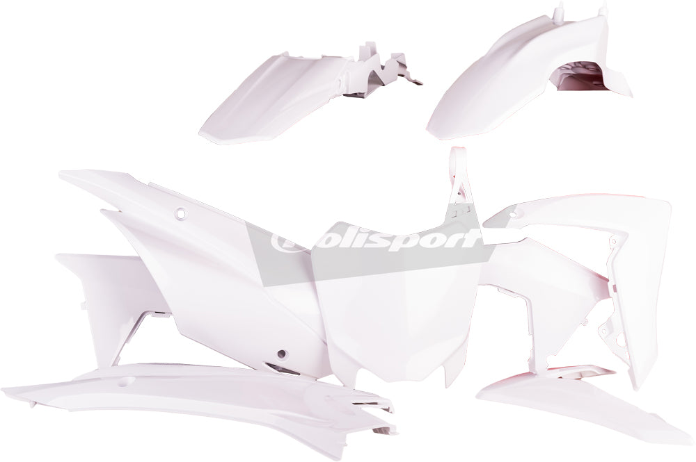 Plastic Body Kit White - 64-90538 - Polisport Plastics