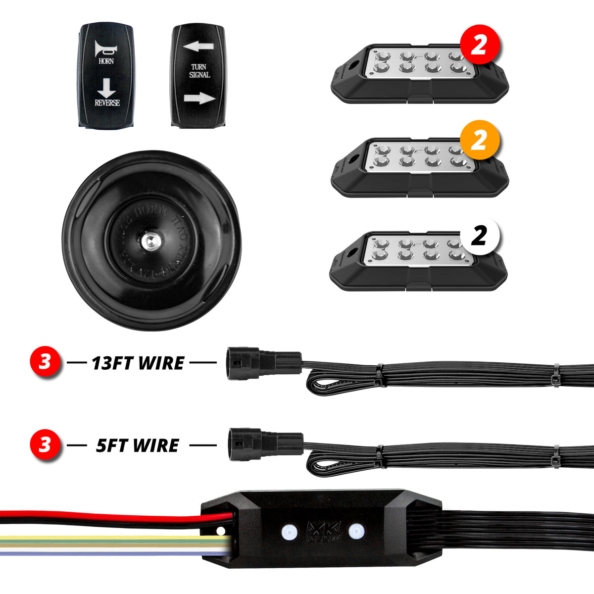 Standard Plug-And-Play Turn Signal Kit - 653-0056 - XK Glow