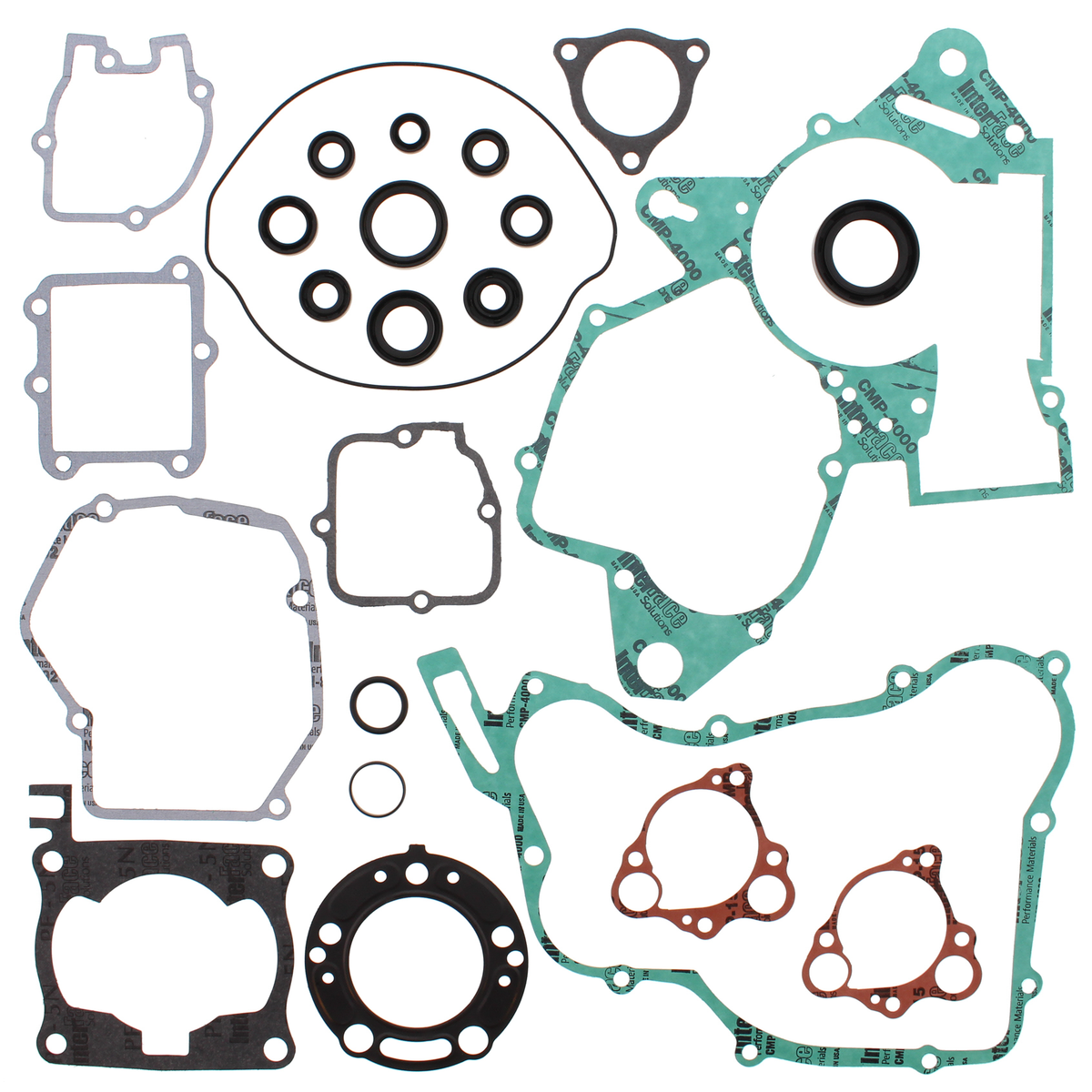 Complete Gasket Set With Oil Seals - 681-1243 - Vertex