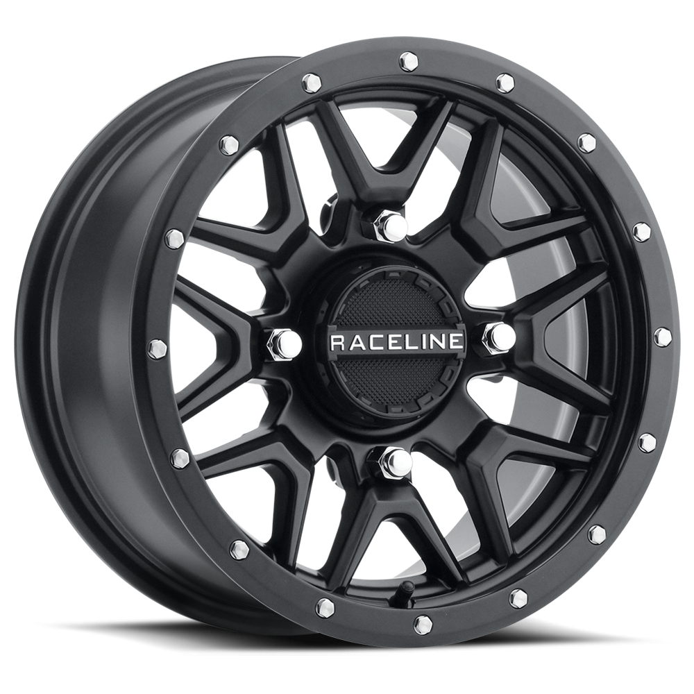 Krank Wheel 15x7 4/156 5+2 (+10mm) Black - 570-1686 - Raceline