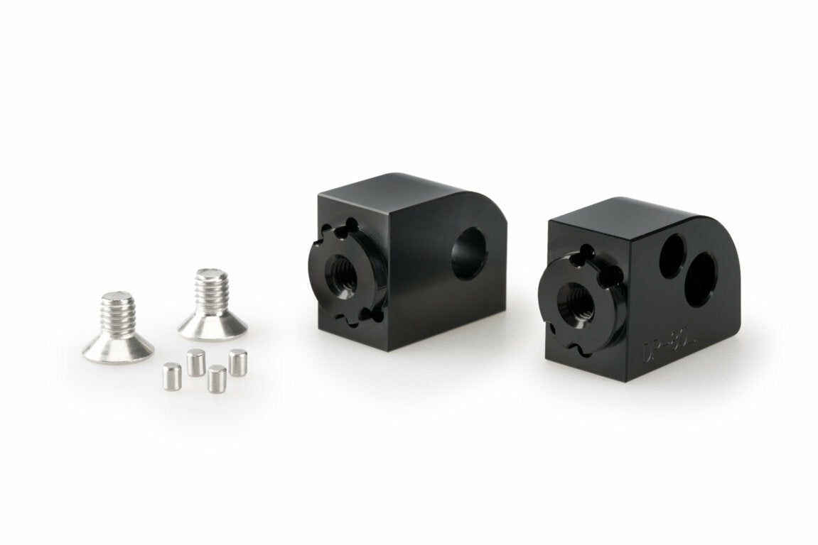 Footpeg Adaptor Passenger Adjustable Yam - 561-20839BK - PUIG