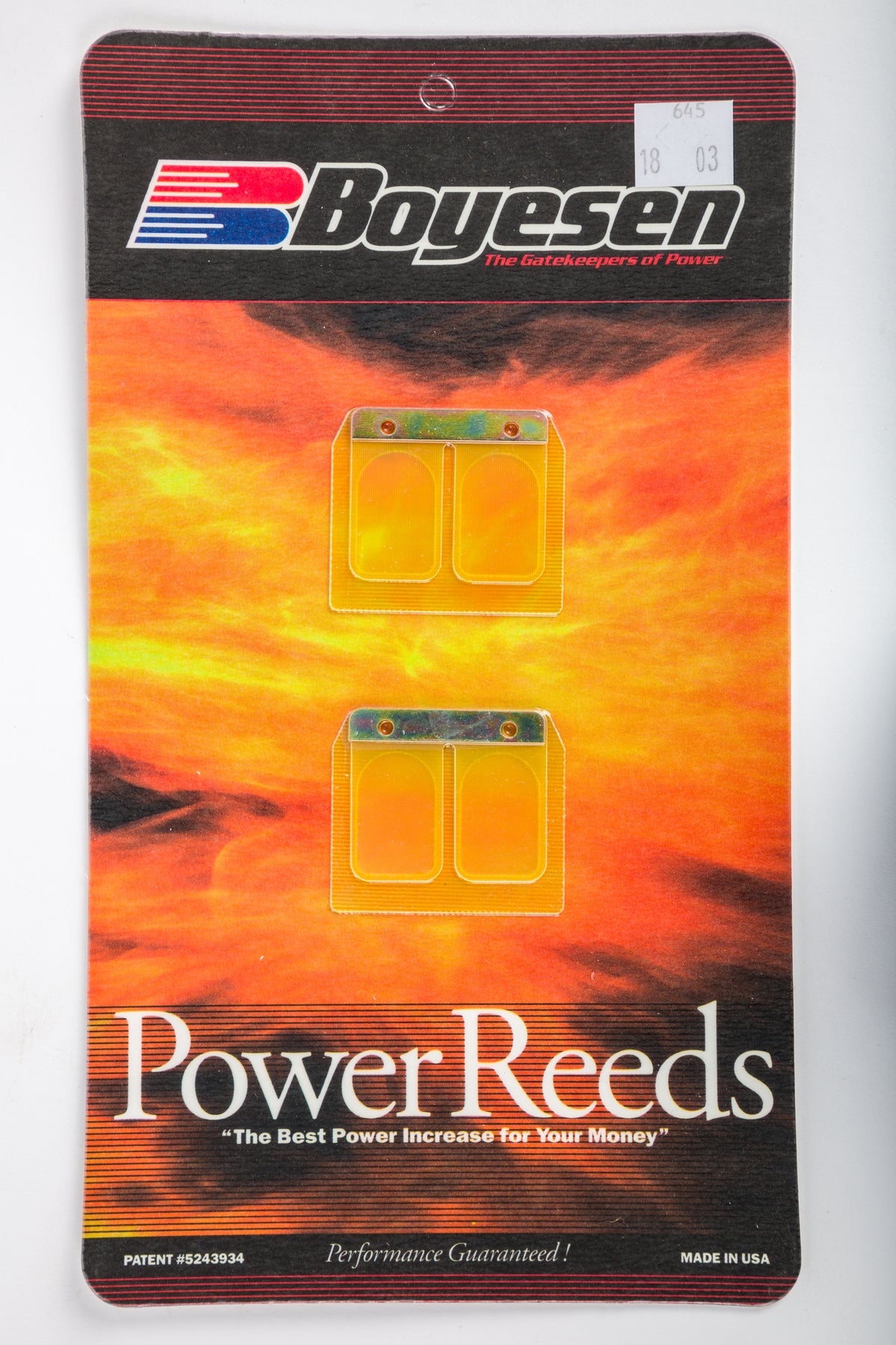 Motorcycle Reeds - 59-7645 - Boyesen