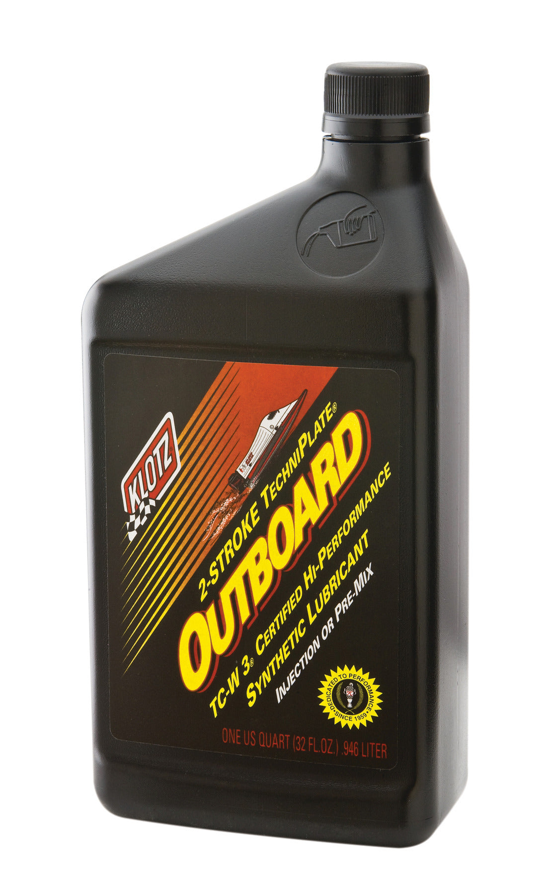 Outboard Techniplate Oil 2t 1 Qt (10/Case  Sold Ea) - 842-0082 - Klotz Oil