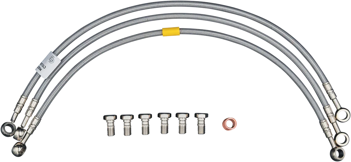 2 Line Front Brakeline Kit - 17-10232 - GBRAKES