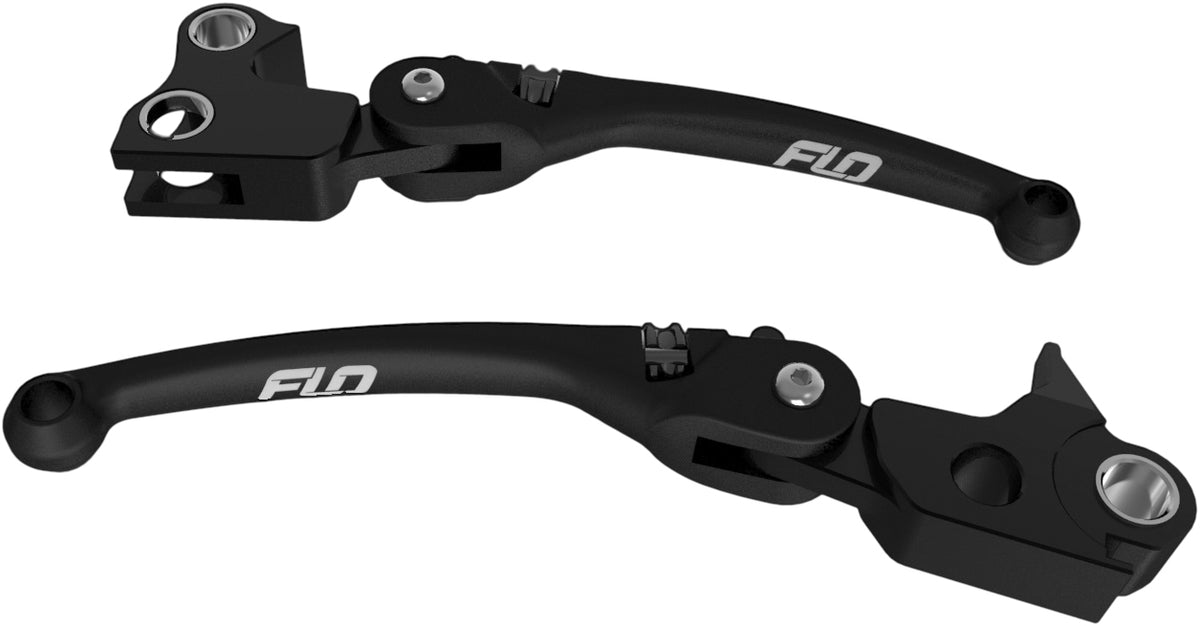 Mx Style Lever Set Black `17-20 Flh/Flt - 122-0804 - Flo Motorsports