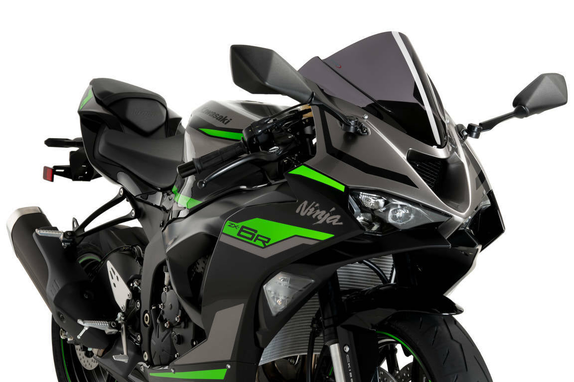 Windscreen Z-Racing Dark Smoke Kaw - 561-21831D - PUIG