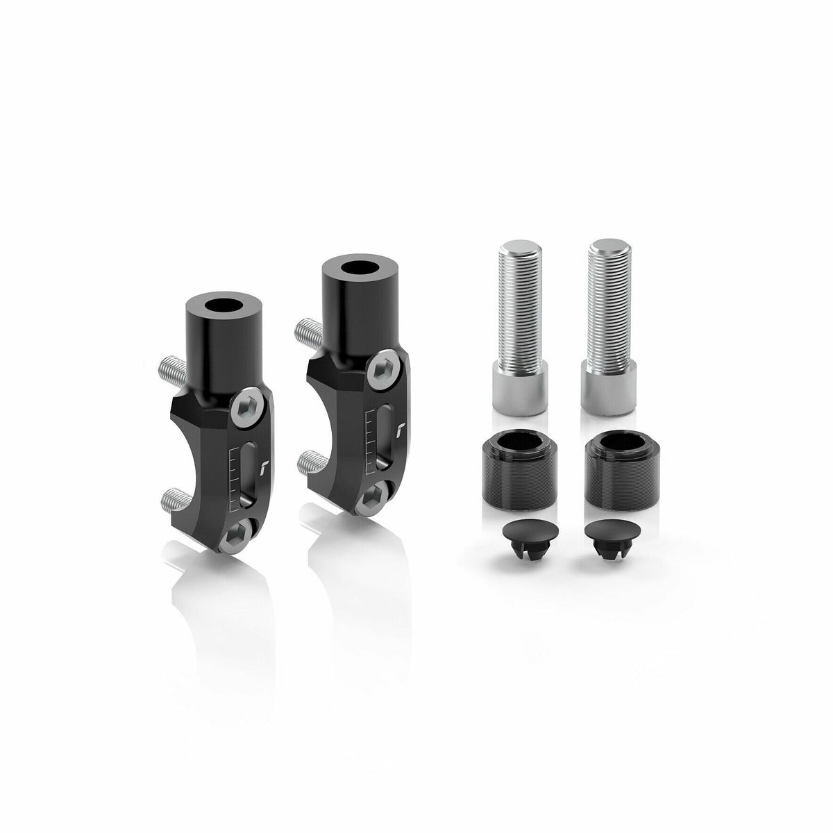 Stealth Naked Mounting Kit Mirror Black - 58-BSN912B - RIZOMA