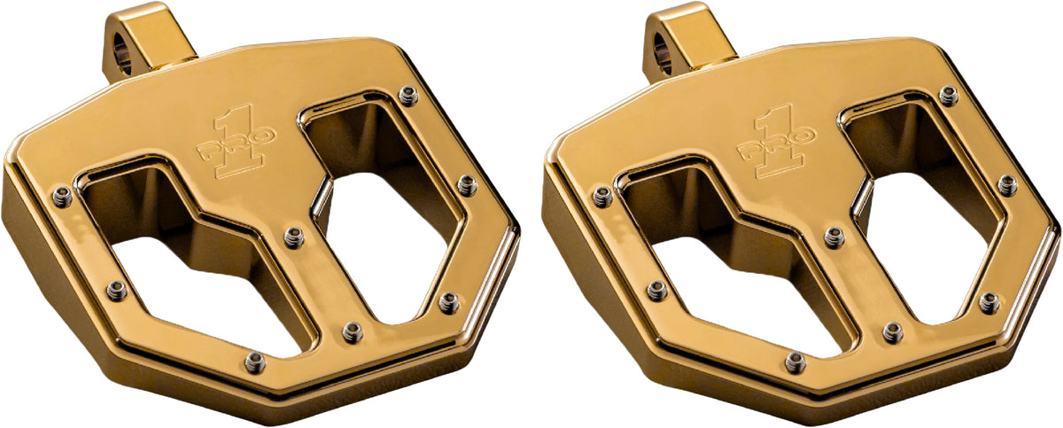 Pro Peg Bmx V1 Mini Fboard Gold Titanium Nitride - 812-55007 - Pro-One Performance