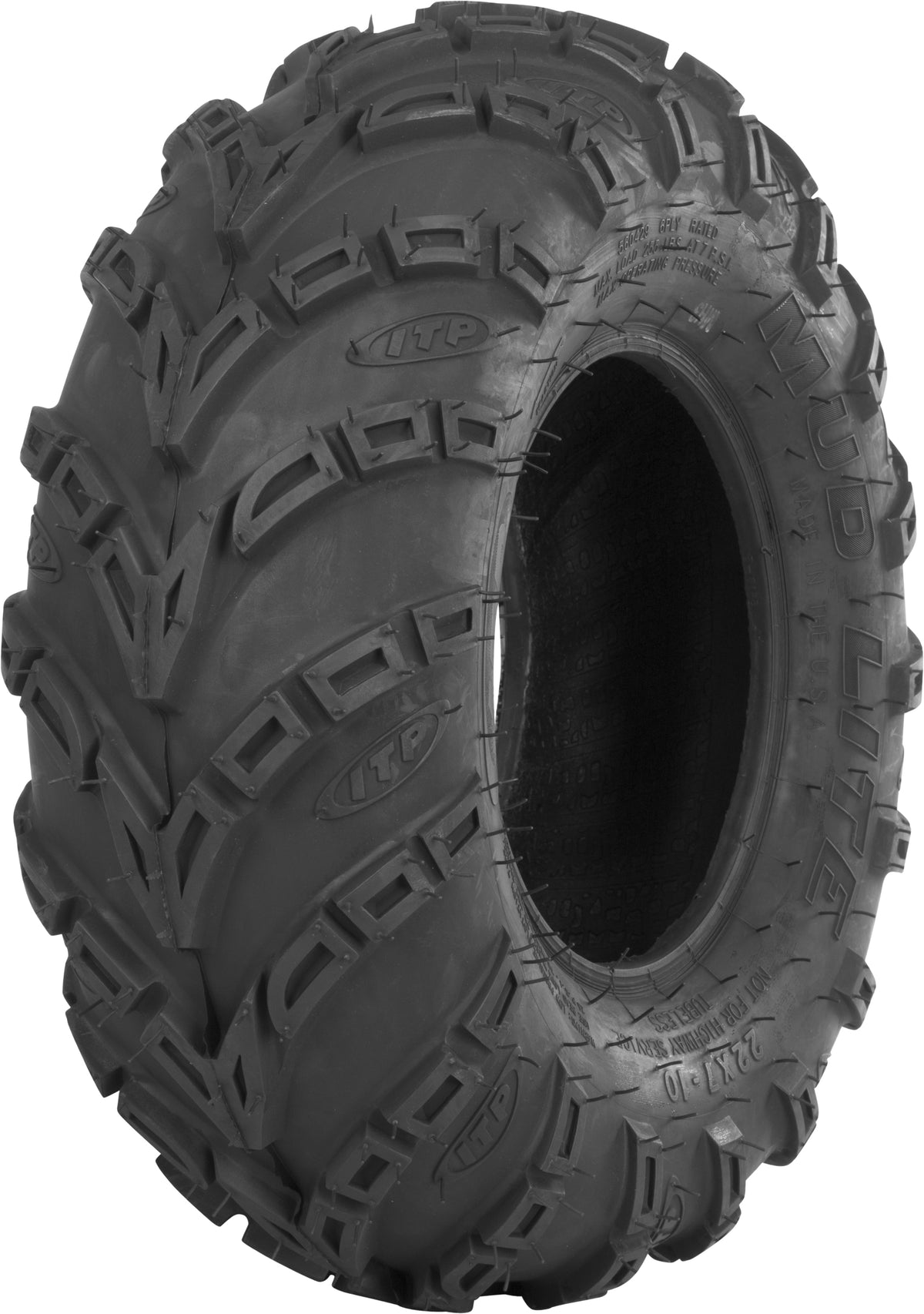 Tire Mud Lite Rear 22x11-8 Lr395lbs Bias - 57-5605 - ITP