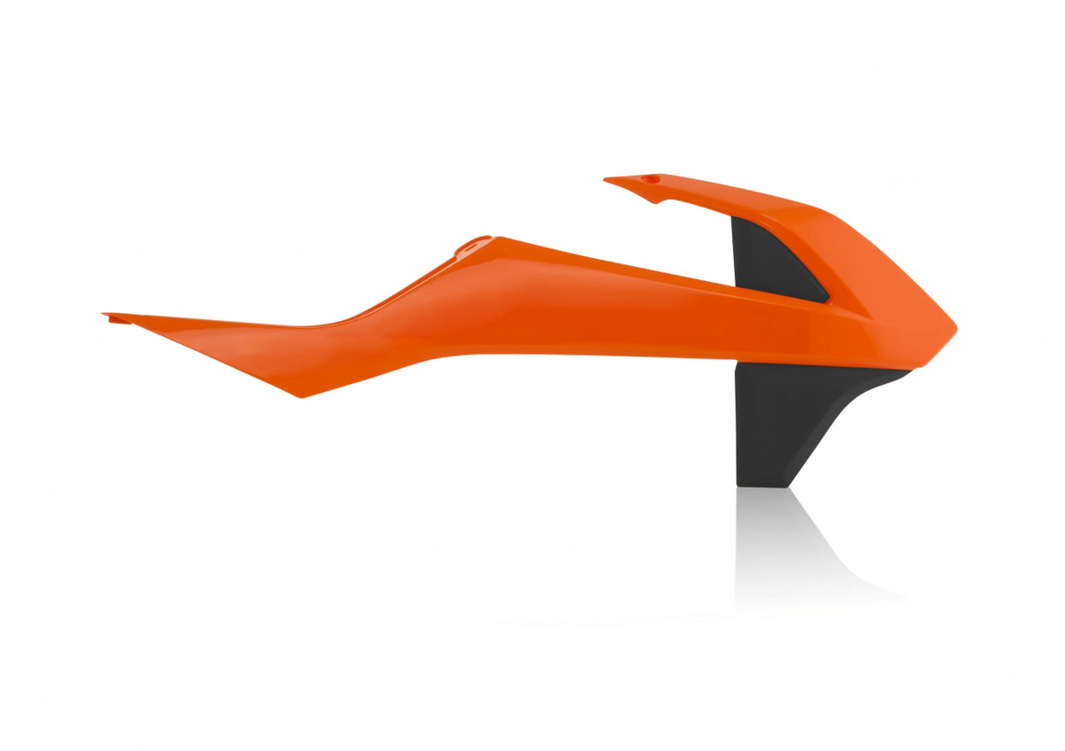 Radiator Shrouds Orange/Black - 26859-65225 - Acerbis