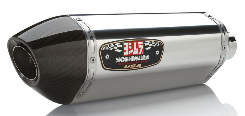 Exhaust Street R-77 Slip-On Ss-Ss-Cf - 960-1484 - Yoshimura