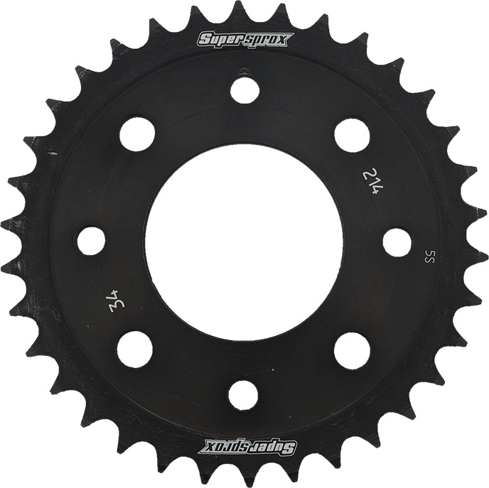 Rear Sprocket Steel 34t-420 Blk Hon - 106-21434 - Supersprox