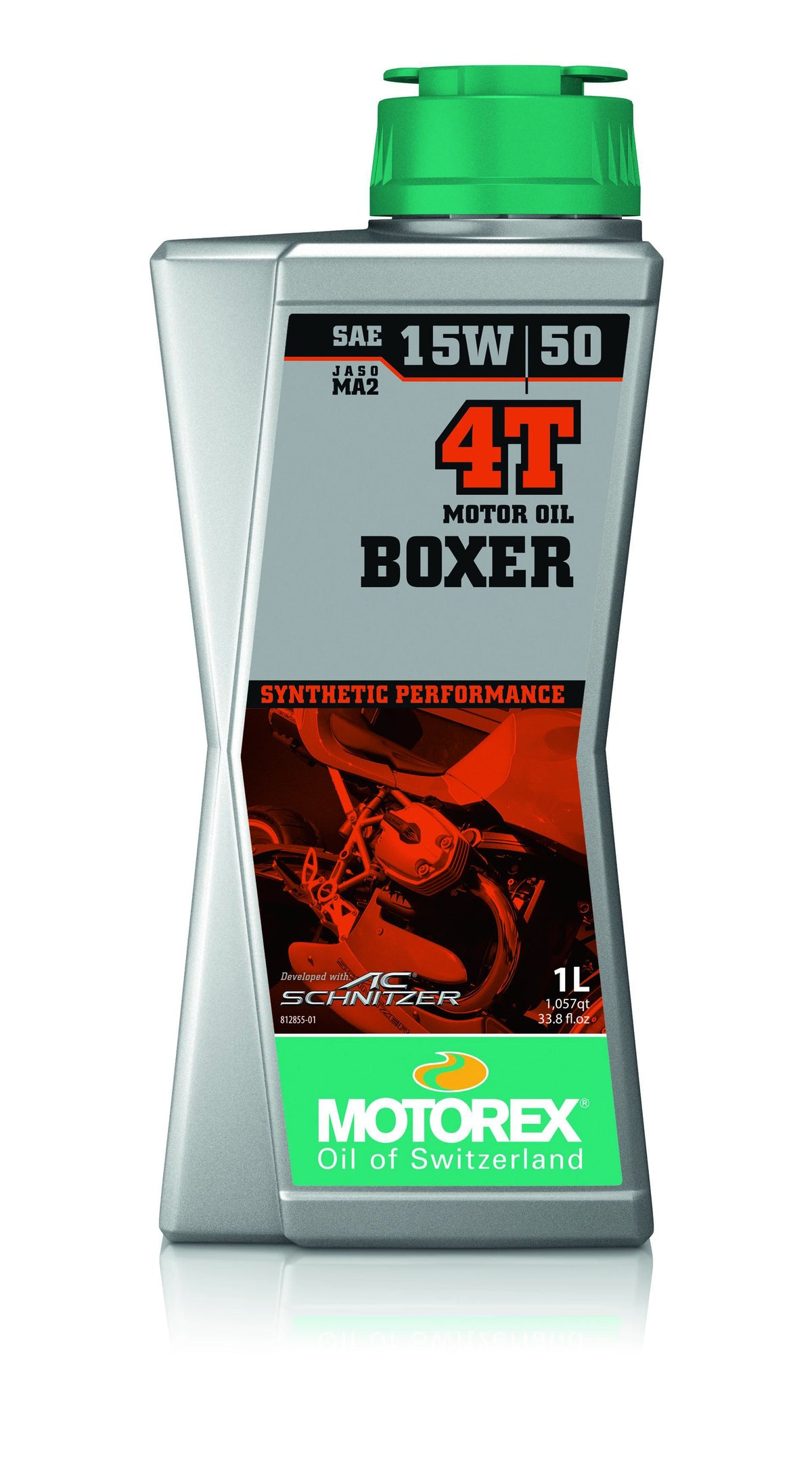Boxer Oil 15w50 4t 1l (10/Case  Sold Ea) - 580-1245 - Motorex