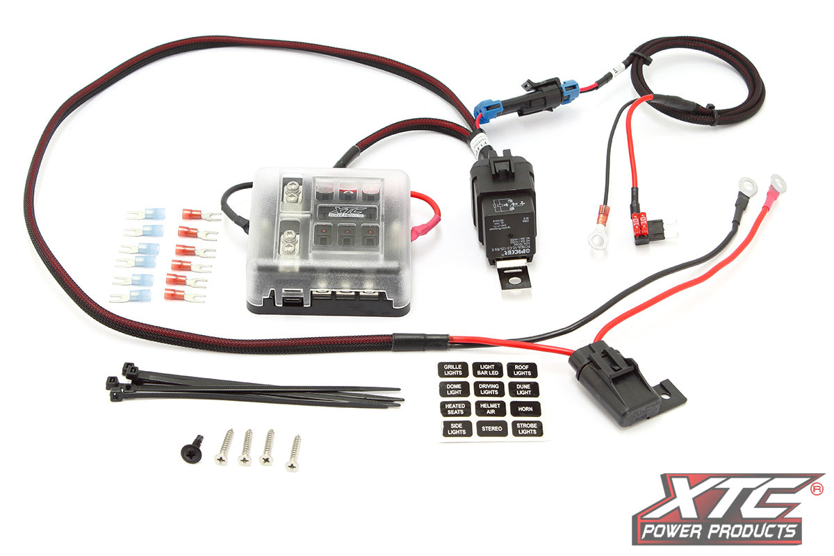 Plug N Play Keyed Fuse Box 35 Amp Circuit Roxor - 630-1180 - XTC POWER PRODUCTS