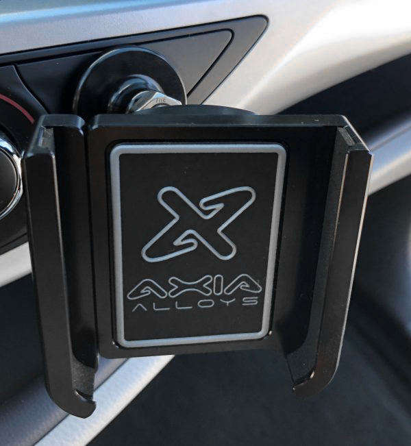 Adjustable Phone Adhesive Surface Mount- Black - 12-9600 - AXIA ALLOY